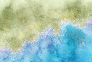 'La pazienza dell'acqua', illustrazione di Georgia De Angelis